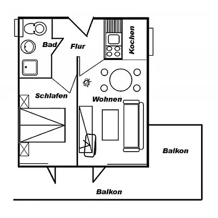 Strandperle Strandperle 101 Appartamento Haffkrug